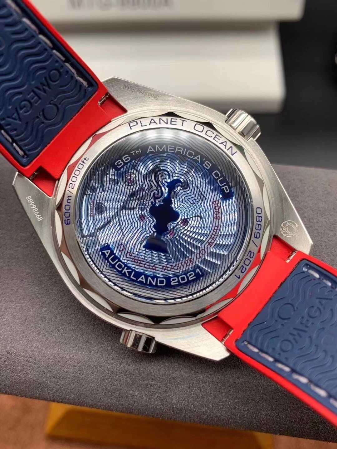 CBD Factory Omega Seamaster Planet Ocean 600M 43.5mm “36th America’s Cup” (215.32.43.21.04.001) 1:1 Super Clone – Dandong DD8900 Movement Contemporary 289